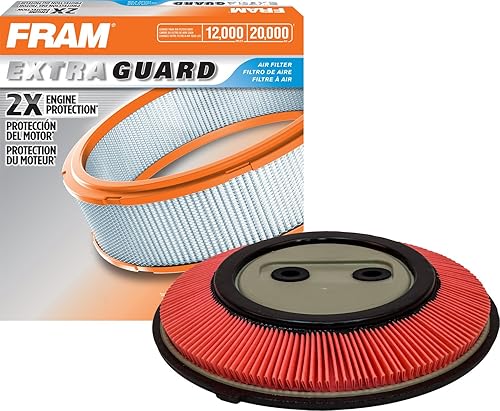 FRAM Reemplazo del filtro de aire del motor de plastisol redondo Extra Guard, fácil de instalar con protección avanzada del motor y rendimiento
