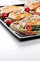 Vista 8 de Lekue Bandeja para hornear antiderrames de 12 x 16 pulgadas, color negro