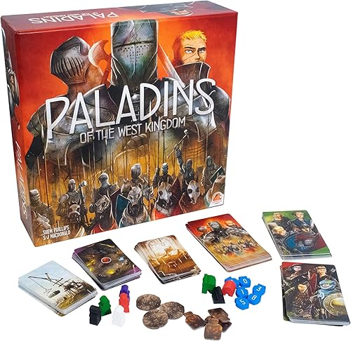 Miniatura 2 de Juego de mesa de estrategia Paladins of The West Kingdom, 1-4 jugadores, a partir de 12 años, 90-120 minutos de tiempo de juego, la mayoría de los