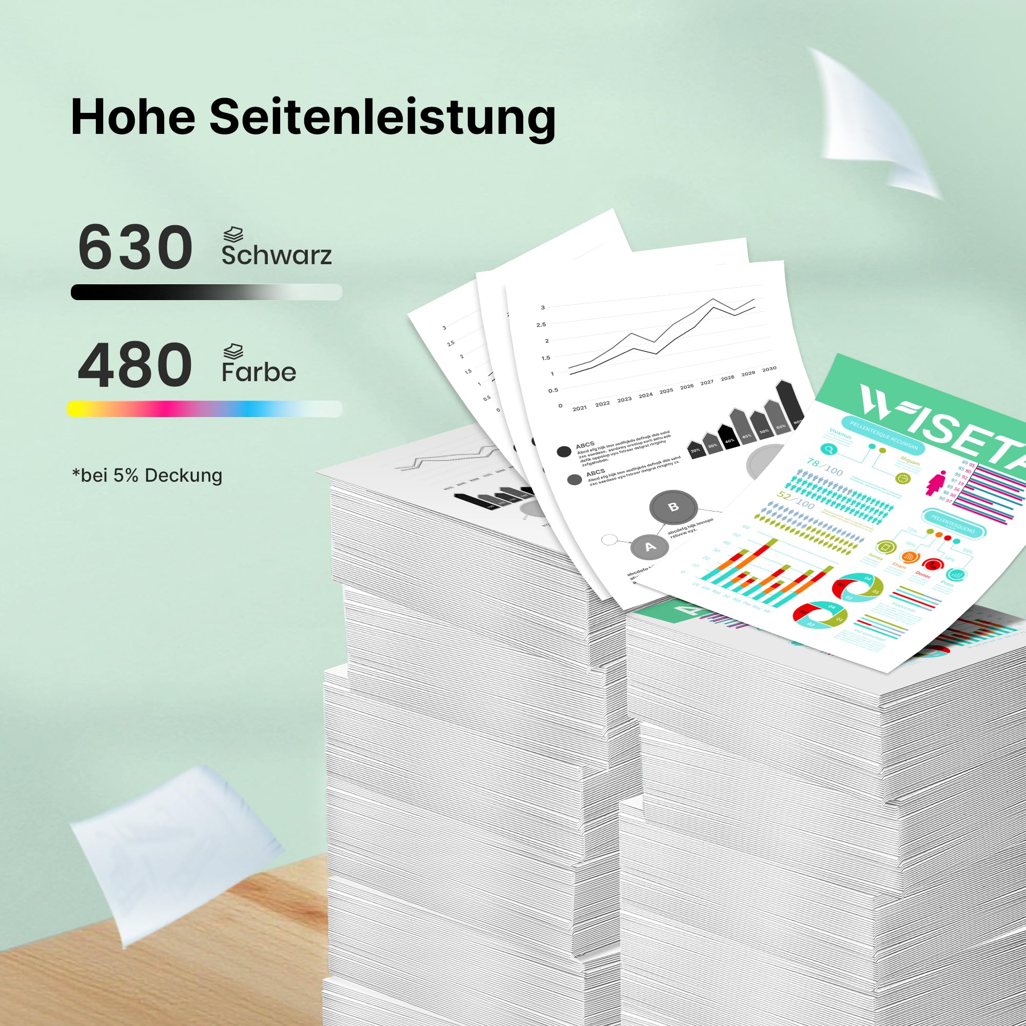 303 XL Druckerpatronen Multipack für HP 303 Druckerpatronen Schwarz und Farbe für HP 303XL für HP Envy Photo 6220 6230 6232 6234 7134 7830 für HP Inspire 7200e 7220e für HP Tango X Patronen (2er-pack) - 4