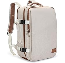 VMIKIV Travel Backpack Cabin Airplane Carry-on Luggage Laptop Backpack 15.6 Inch Backpack for Work School, beige