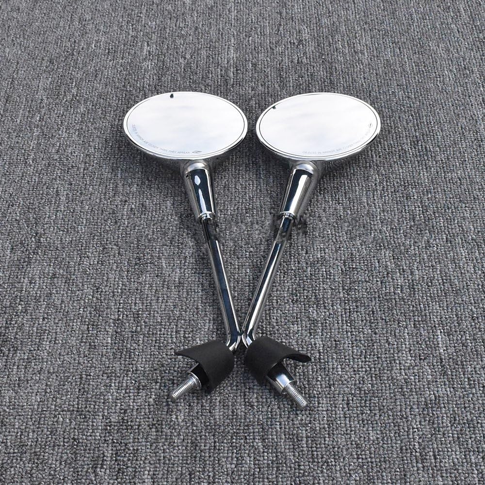 Accessori per Vespa GTS300 2019 2020 2021 Specchietti retrovisori a palo Lungo cromati per Scooter e Moto