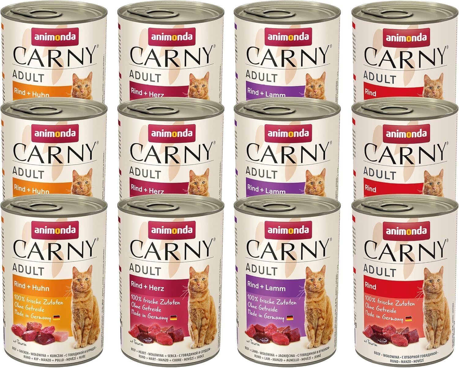Animonda Carny Adult Cat Food – Nassfutter für erwachsene Katzen, individuell anpassbar Animonda Carny Adult Cat Food – Nassfutter für erwachsene Katzen, individuell anpassbar