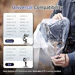 2Pack Clear Stabilizer Rain Cover,Gimbal Stabilizer for Camera fits DJI RS 4 Pro RS4 RS 3 Mini Pro,RSC 2,RS 2,Ronin-SC S, Weebill 3S,Crane M2S & More Below 16.3x8.6x7.7