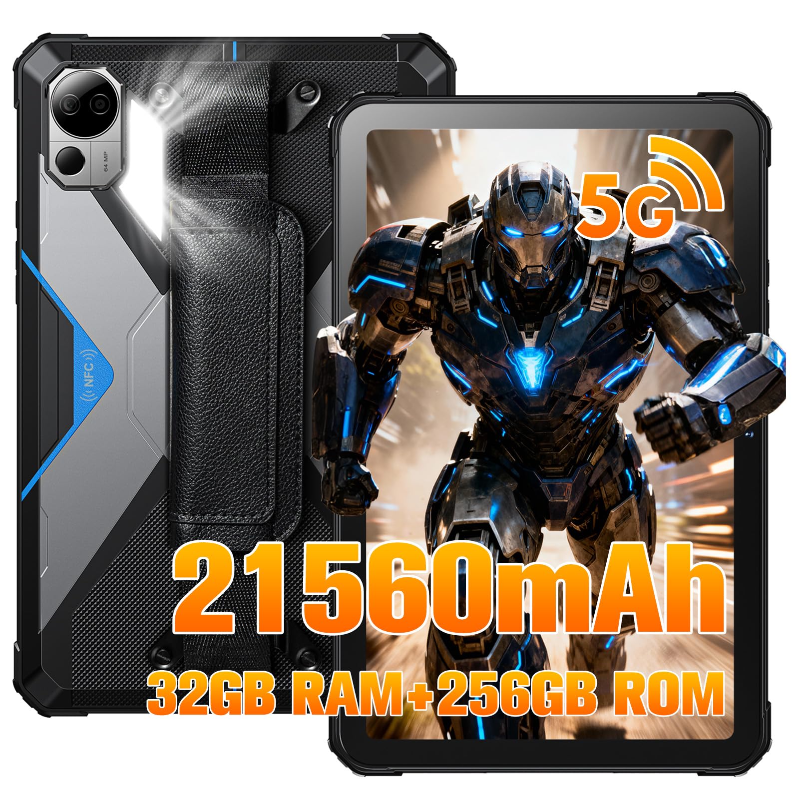 Amazon.co.jp: 「5G対応」FOSSiBOT DT3 防水 タブレット お風呂 32GB