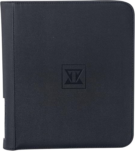 Miniatura 6 de Toploader Binder Holds 160 Top Loaders, 4-Pocket Side Loading Card Storage Binder for Trading Cards, TCG, Sports Cards in 3 x 4'' Toploaders (Black)