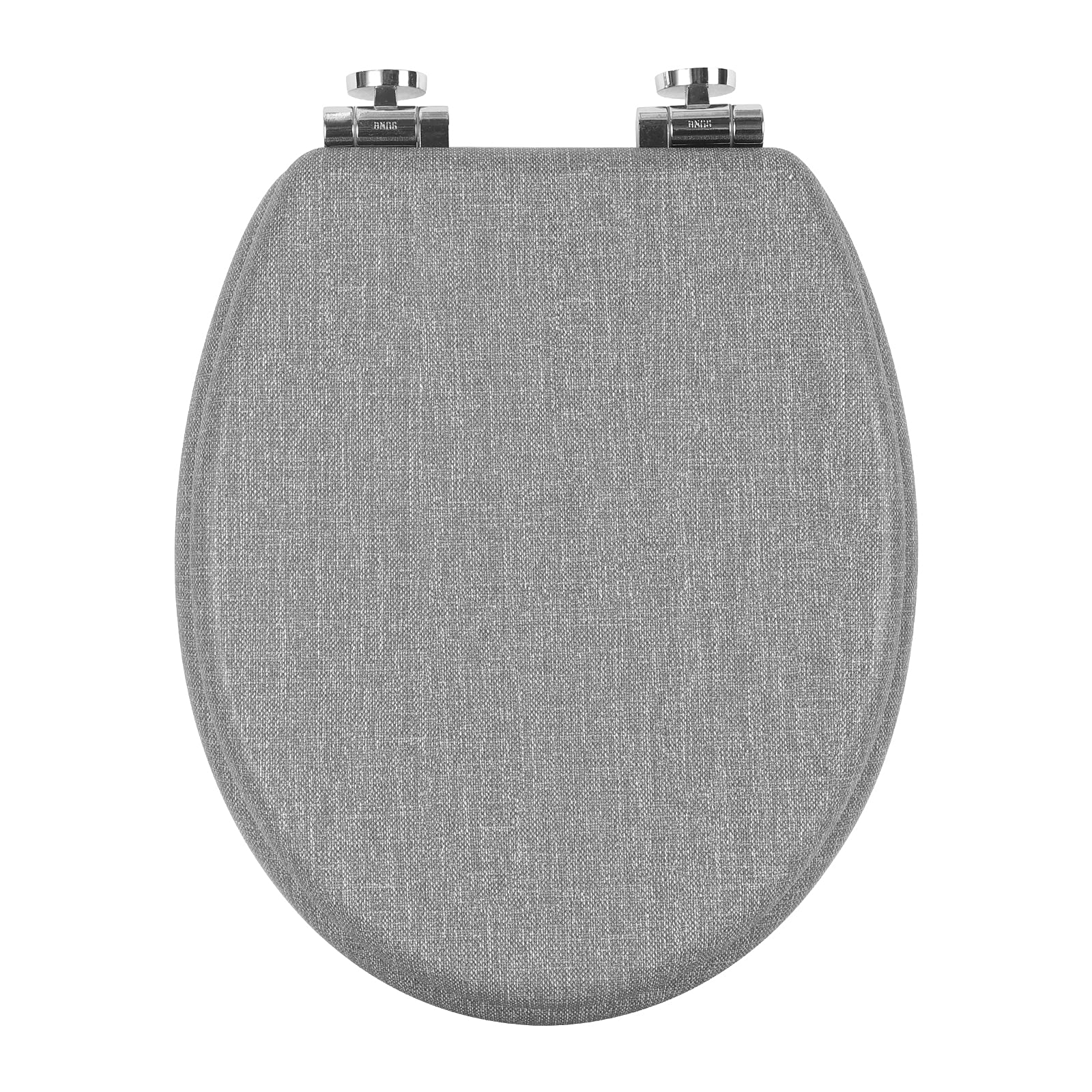 WOLTU Wooden Toilet Seat, Soft Close WC Seat with Strong Hinge Ideal for Standard Toilet