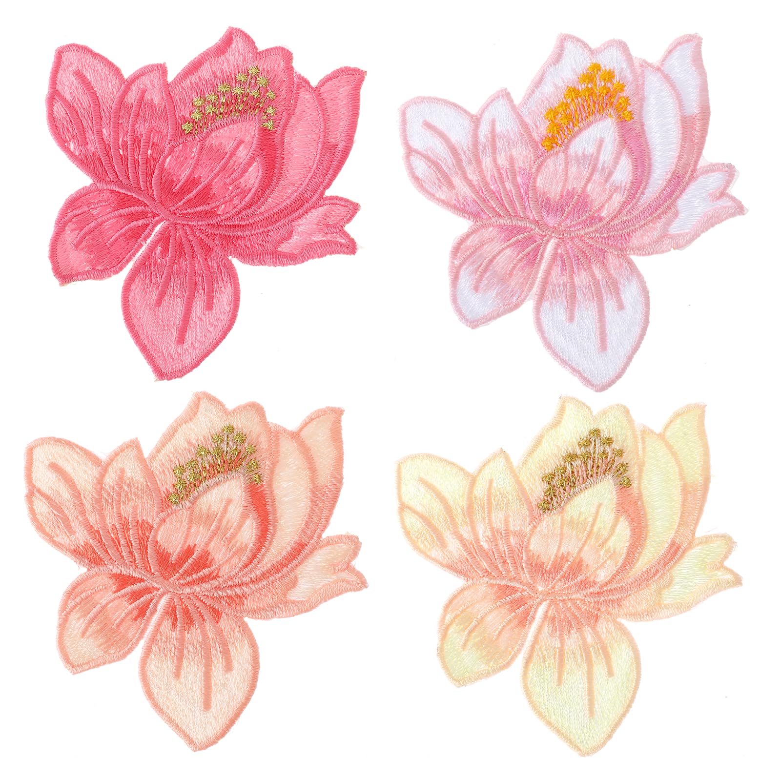 flower embroidery latte stina Lサイズ Hibiscus Encanto Delicate Lace Flower and Leaf Machine