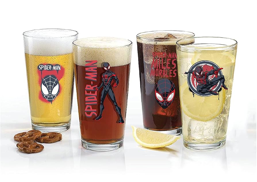 Amazon.co.jp: Miles Morales スパイダーマン パイントグラス