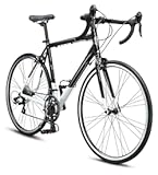 Schwinn Phocus 1.6 Disc Road Bike, 700c Bike for Men and Women, 16-Speed Road Bicycle, Lightweight Aluminum Frame, Alloy Carbon Fork, Disc Brakes, Aerodynamic Riding Position, Bikes for Adults