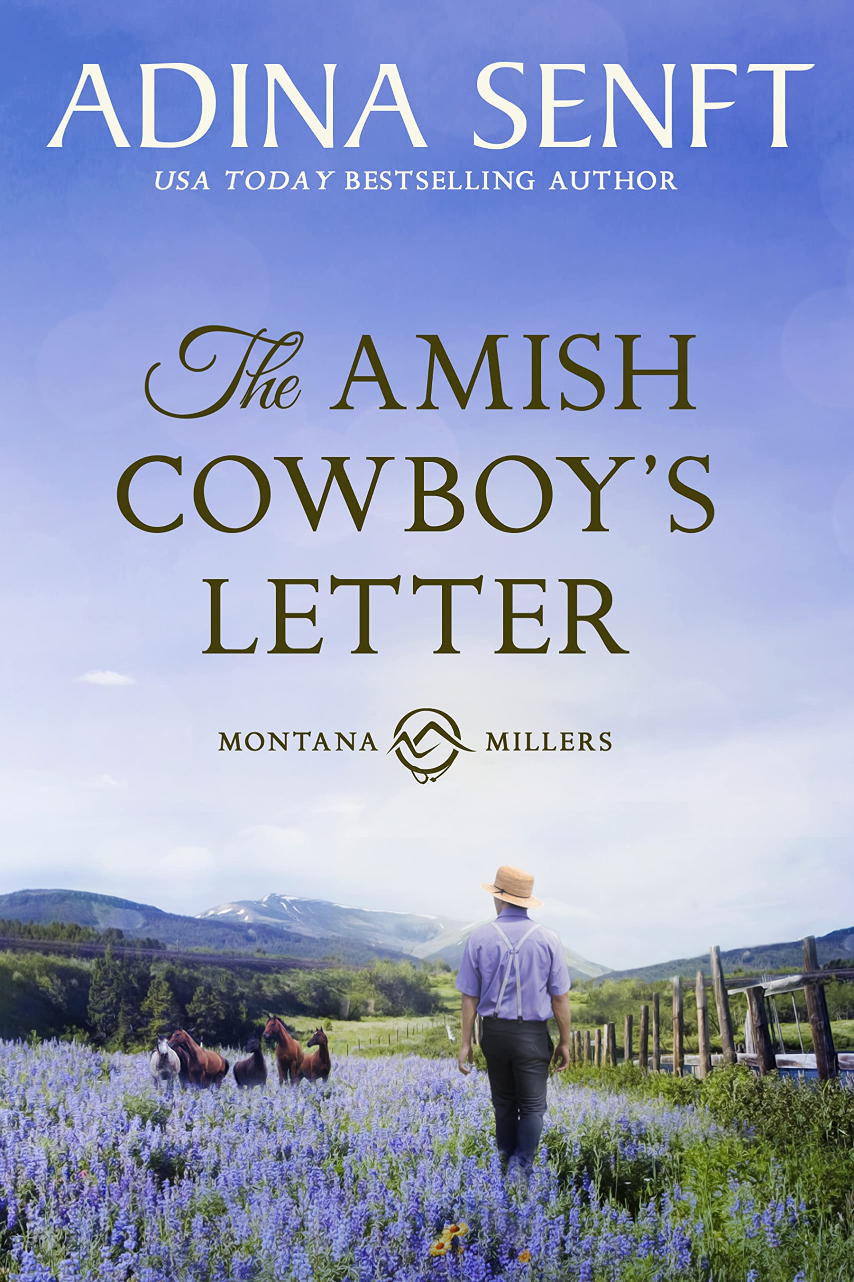 The Amish Cowboy's Letter: A reverse Cyrano Amish romance (Amish Cowboys of Montana Book 4)