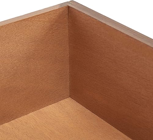 Miniatura 4 de Safavieh Home Collection Mozart Mid-Century - Mesa auxiliar rectangular con 2 cajones, color marrón, 0