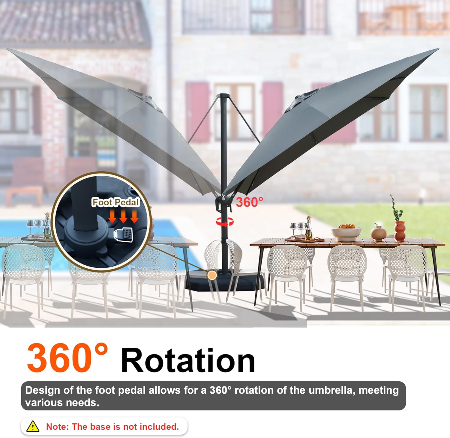 Domi Patio Cantilever Umbrella