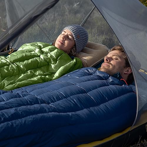 Miniatura 8 de Naturehike Saco de dormir ultraligero para adultos, saco de dormir de 650 relleno de 20 onzas para 42-52 , sacos de dormir compactos y ligeros para