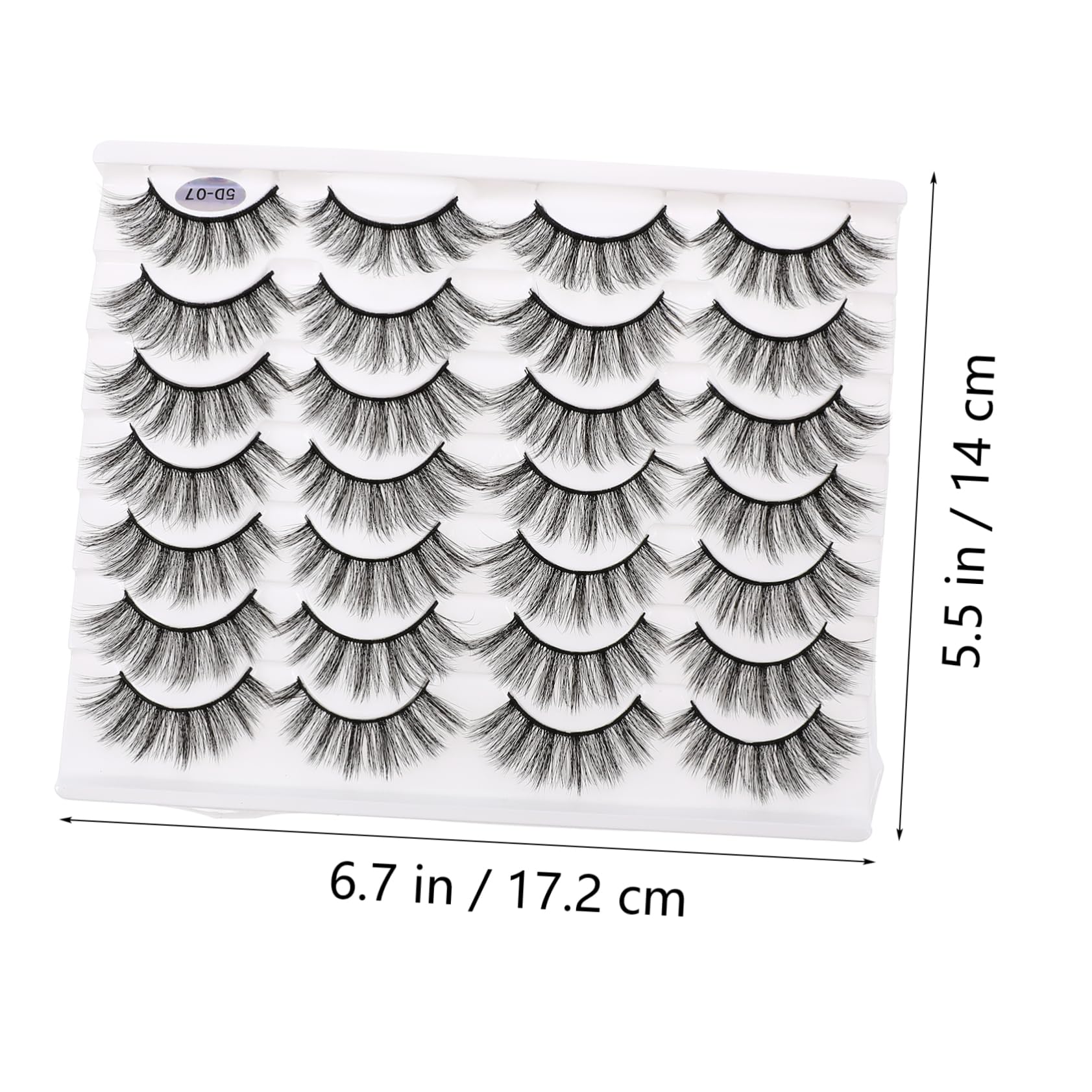 FOMIYES 5 Boxen Make-up-falsche Wimpern Natürlicher Look Falsche Wimpernhilfe Künstliche Wimpern Für Den Alltag Und Partys