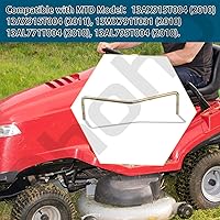 Vista 5 de Ohoho 747-05011 - Barra de sujeción para cinturón de cubierta compatible con Cub Cadet/MTD/Craftsman, compatible con los modelos: LTX 1040, 1042