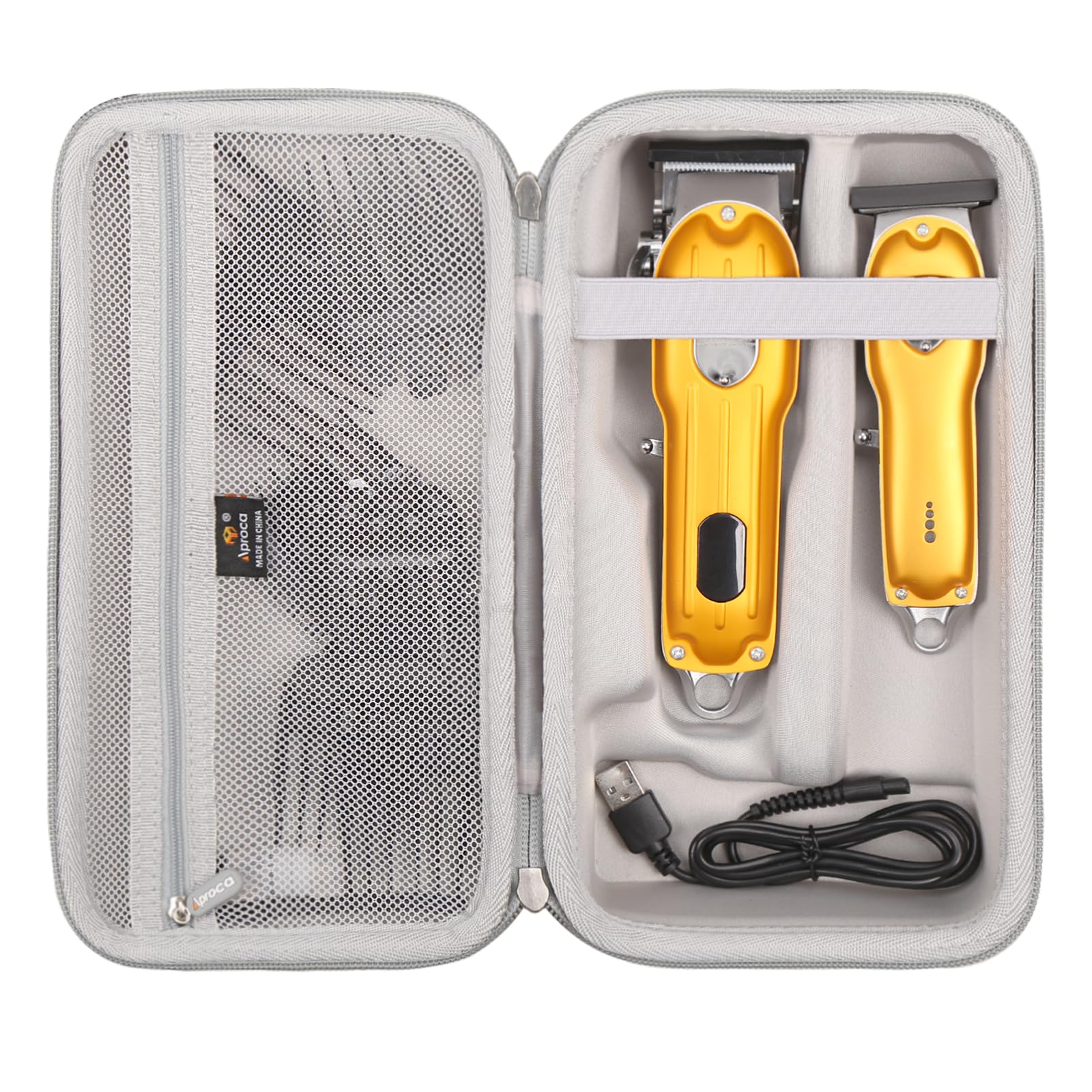 Aproca Hard Travel Storage Case, for SURKER Mens Hair Clipper/Wahl Clipper Corp Pro 14 Piece Styling Kit