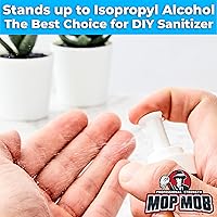 Vista 7 de A prueba de fugas, sin BPA, 8 pulgadas, cabezales de pulverización de niebla fina, paquete de 5. Mister de 28/400 hilos, perfecto para alcohol