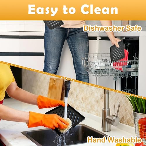 Miniatura 7 de Sandwichera para microondas, tostadora de microondas con correa de silicona ajustable, extraíble antiadherente para microondas a la parrilla,