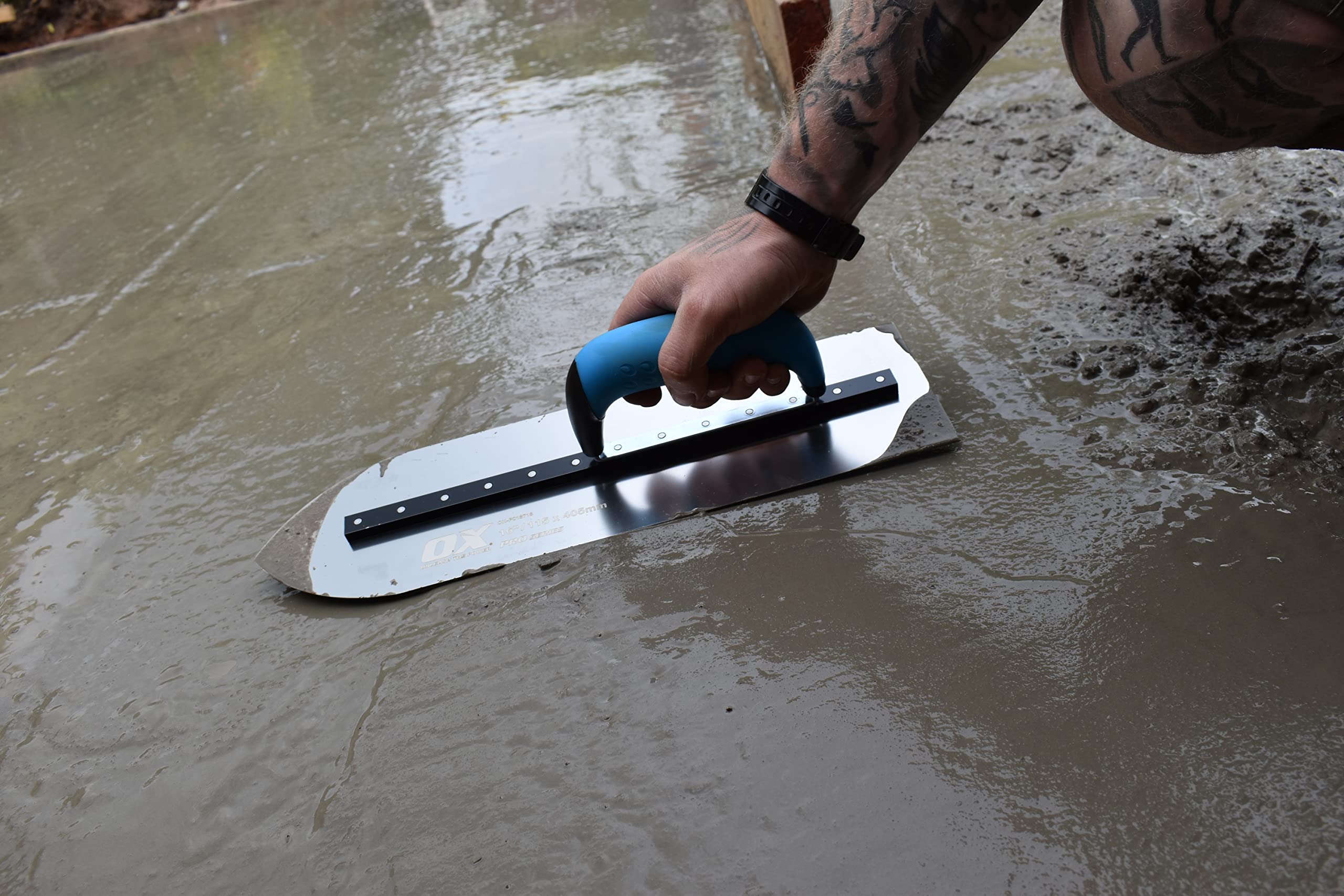 OX Pro Pointed Flooring Trowel - 16" / 400mm