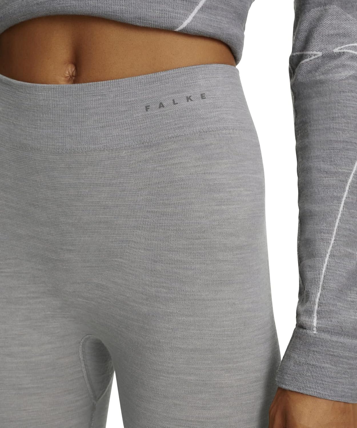 FALKE Women's Wool Tech. Long Base Layer Bottom, 1 Pair