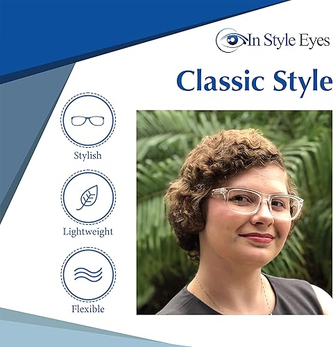 Miniatura 6 de Anteojos Seymore retro bifocales de lectura, Transparente