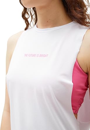 Koton Womens Printed Relax Fit Sport Tank Top Shirt
