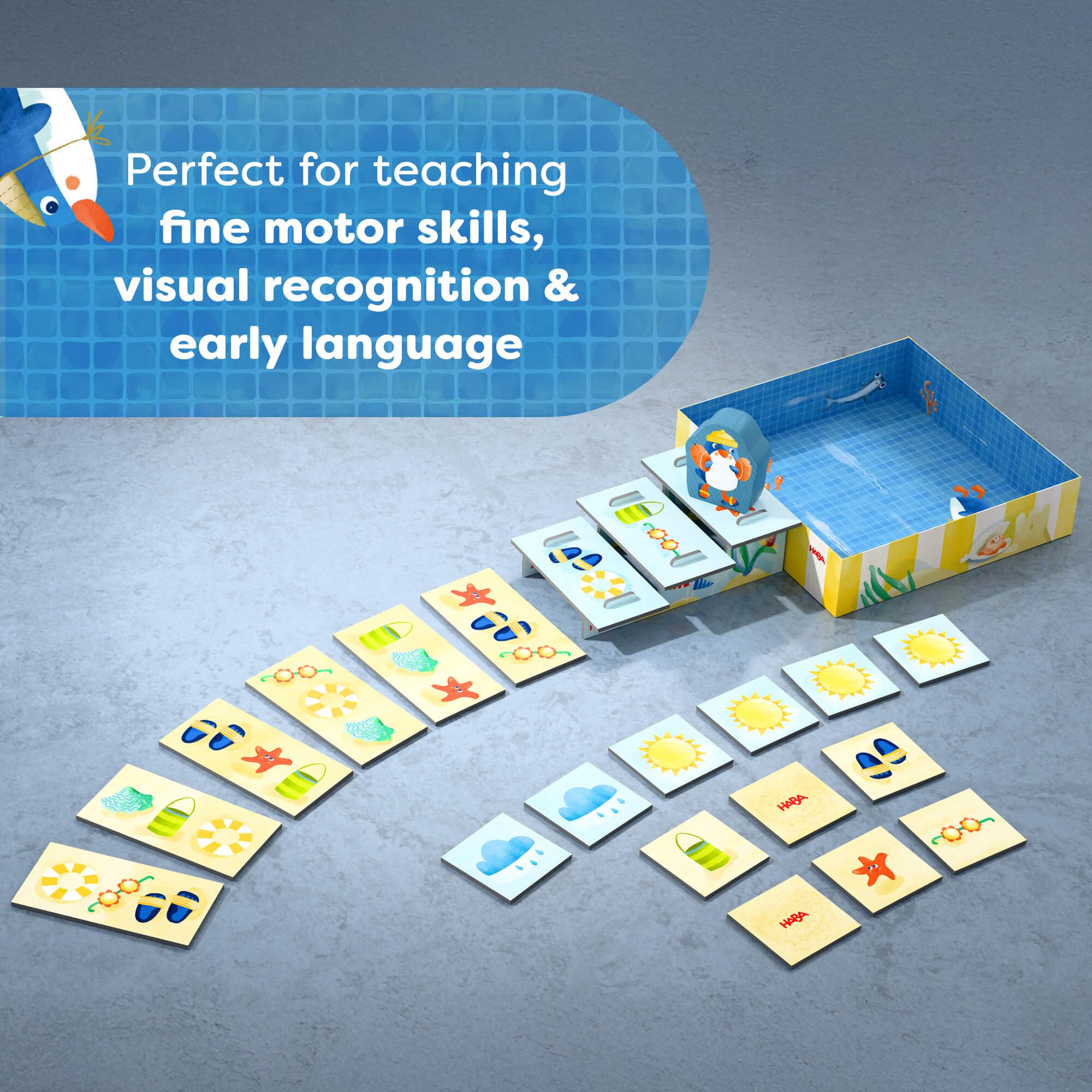 Haba Gioco educativo I miei primi giochi Pete Ahoy! cartone colorato