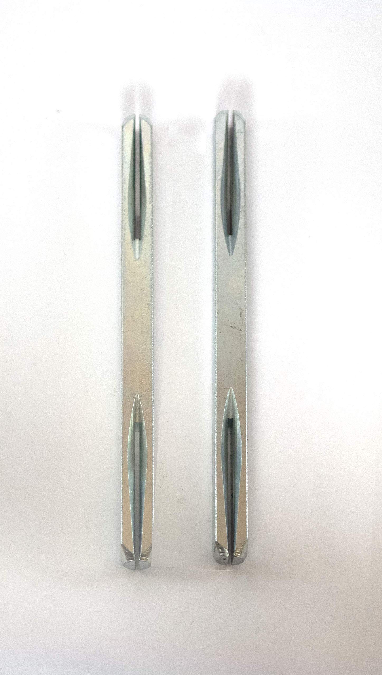 FixitFlo 8mm Door Handle Spindle Bars - 100-150mm Lengths - Plain Or Split - Steel Zinc Finish - 1 Or 2 Pack - View #3
