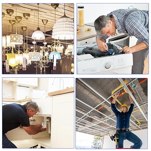 Miniatura 7 de Juego de tornillos surtidos, 520 piezas de cabeza hexagonal Allen, kit surtido de tornillos con unidad hexagonal interna, juego de tornillos