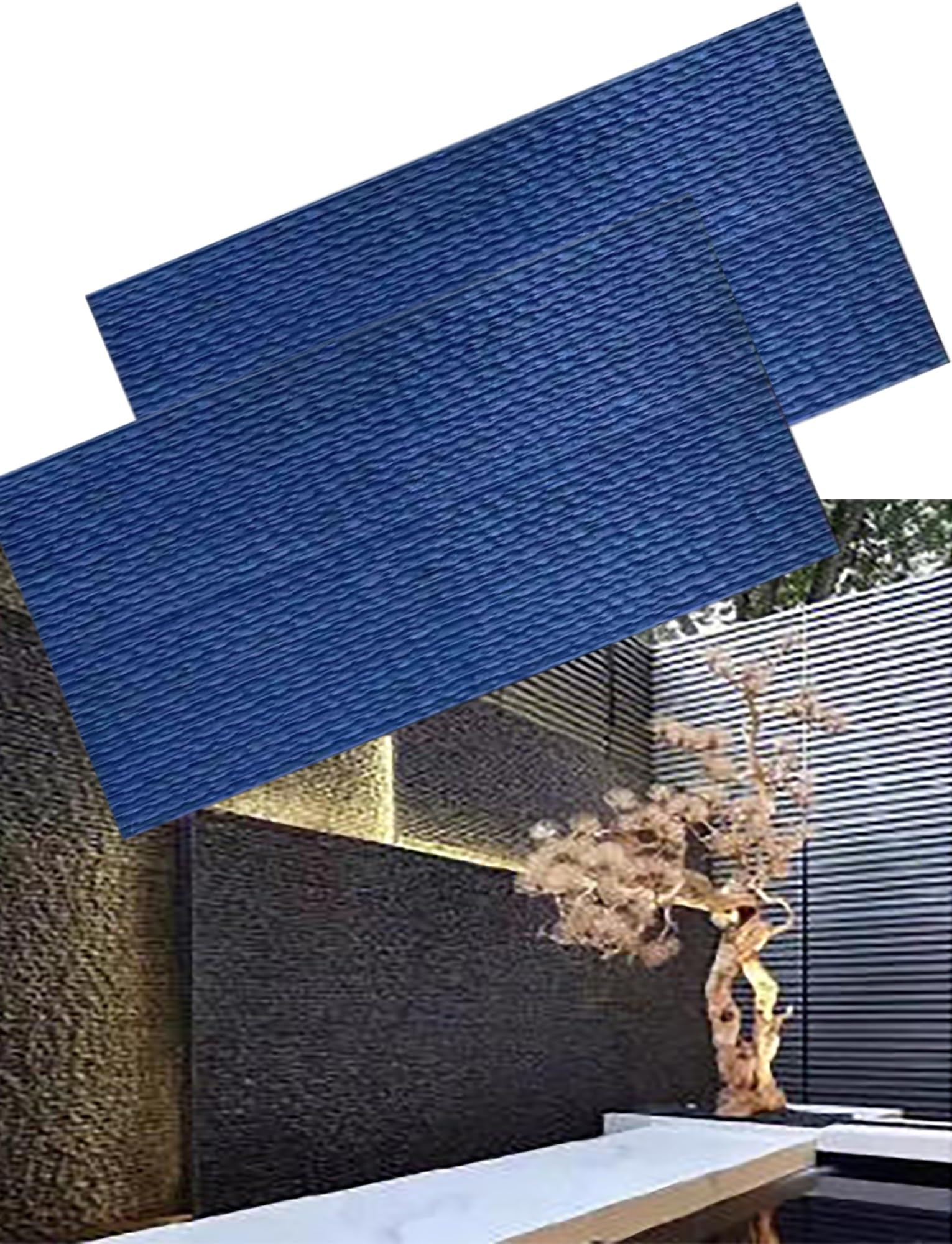 Azulejos de chapa de piedra ligeros para paredes decorativas interiores, pared de piedra apilada, paquete de 2 para uso interior/exterior (120 x 60 cm, gris oscuro)