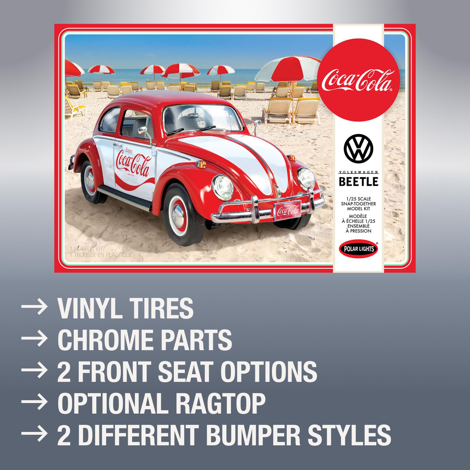Amazon | ポーラライツ 1/25 VW ビートル コカ・コーラ