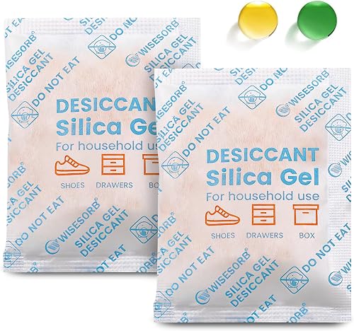 30 Sachets de 10g Déshydratants à base de Gel de Silice Wisesorb