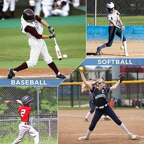 Miniatura 6 de Protector de codo acolchado de béisbol, equipo de protección para el brazo para jóvenes, niños, niñas, adultos, sóftbol lacrosse fútbol