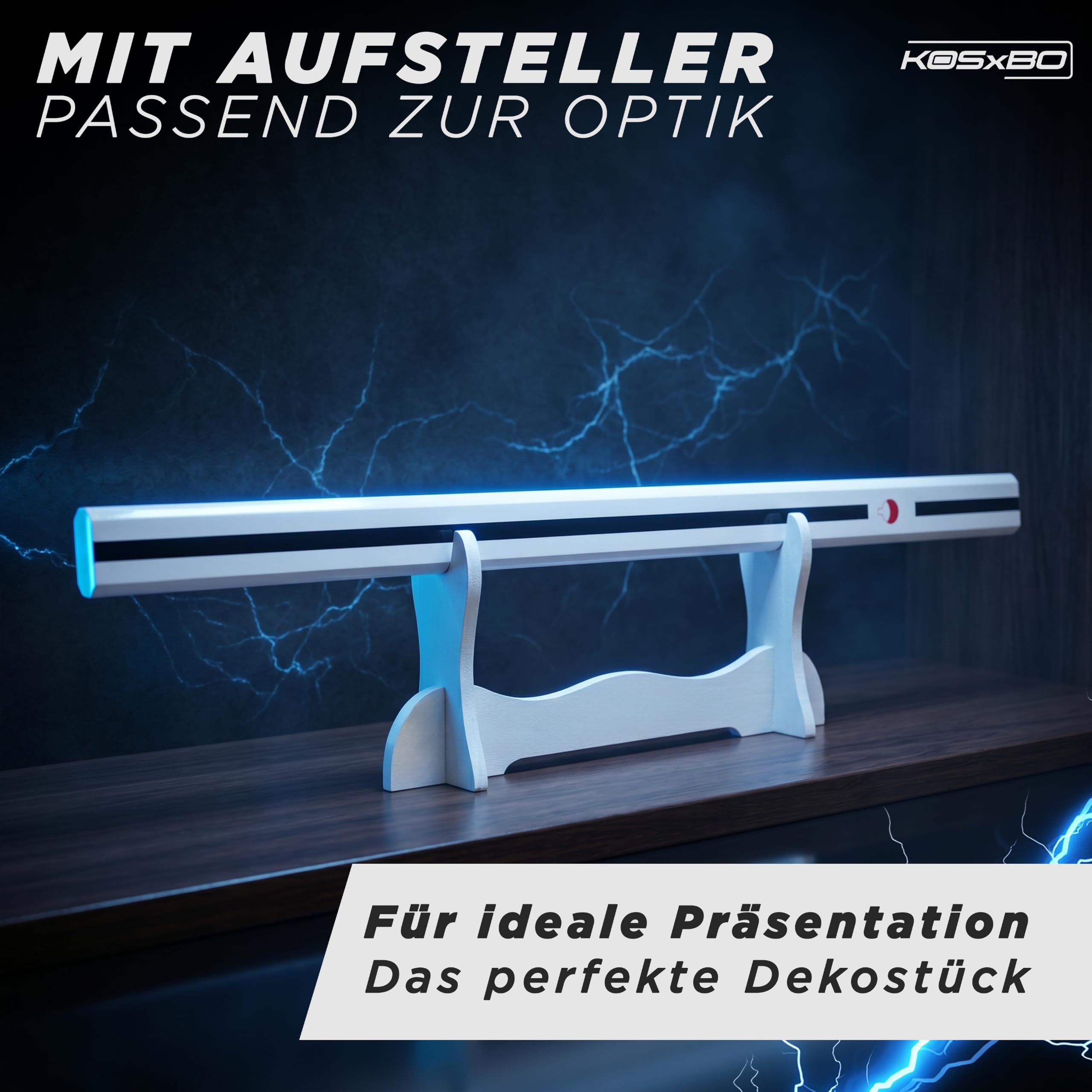 Anime Schwert - Sasuke Uchiha Naruto Anime Katana aus Metall und Holz - Cosplay schwarz weiß rot