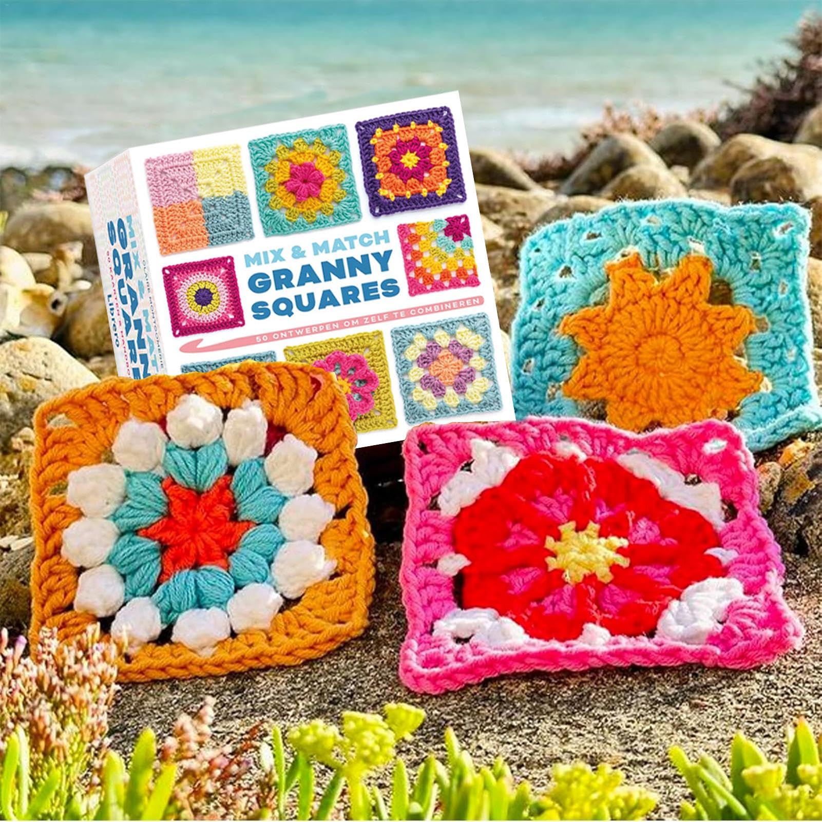 Sale!! シーバイクロエパネルデザインかぎ針編みコットン