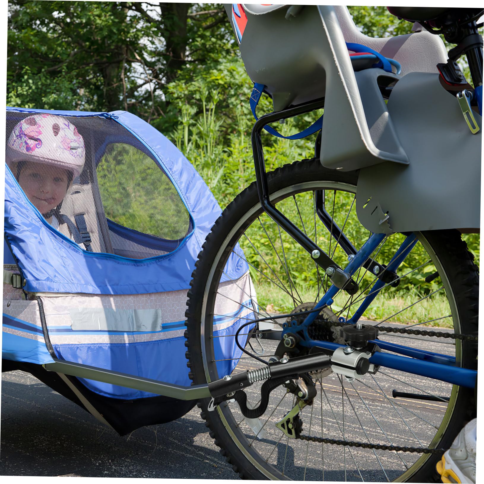 Universel Adaptateur de Fixation de Remorque de Vélo en Alliage d'Aluminium Gauche