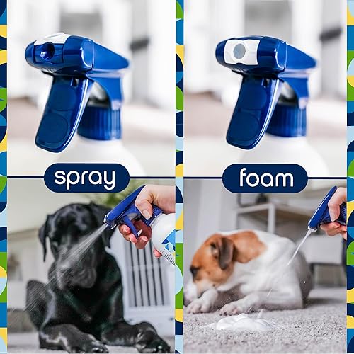 Miniatura 4 de Pet Life Unlimited Espray espumoso eliminador de manchas + olores para hogares de mascotas  Eliminación de manchas a base de plantas  Aplicador de