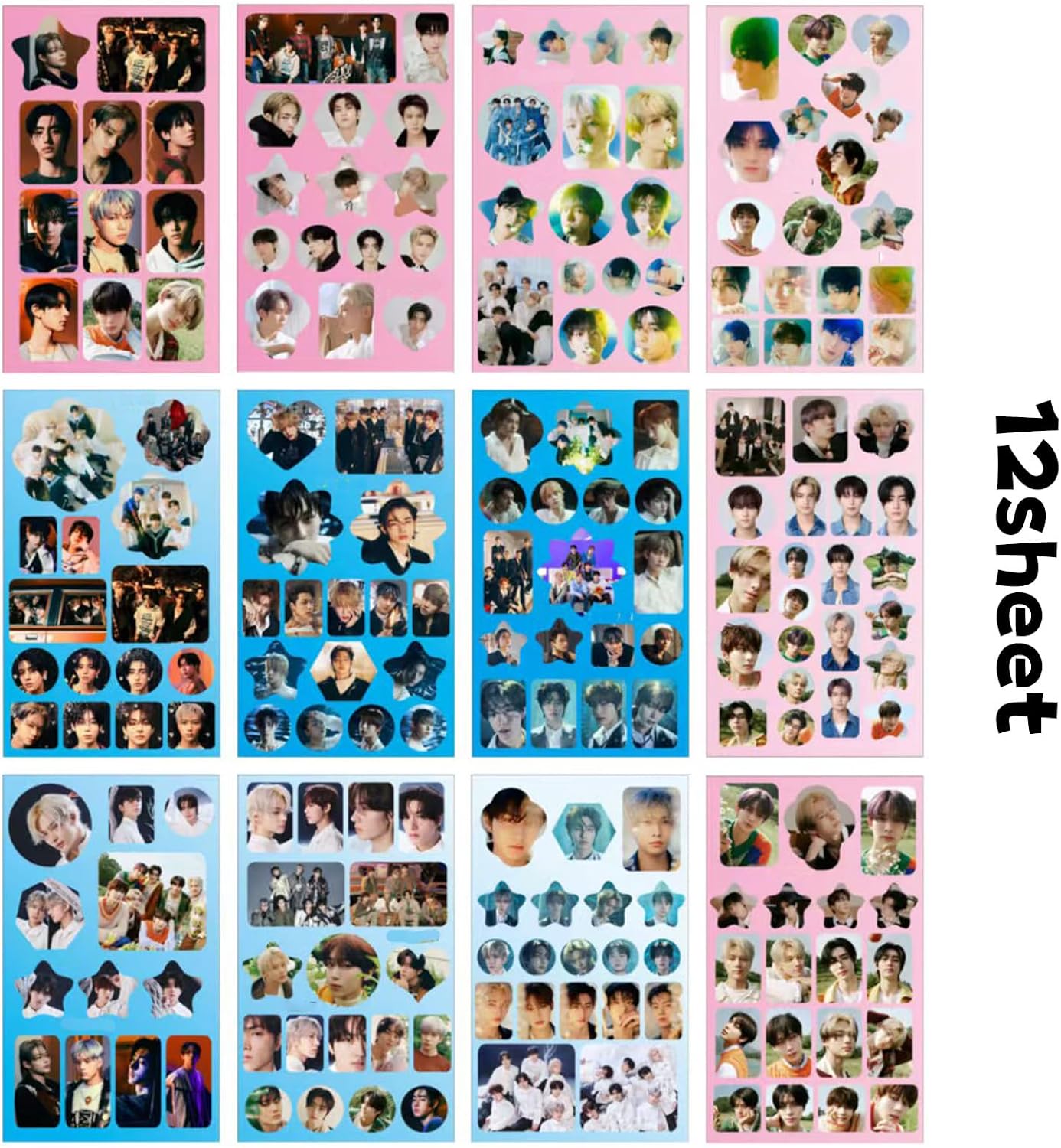 Ennhyypeen Keychain, Photocards 79Pcs Ennhyypeen Merch, Stickers Gift Set