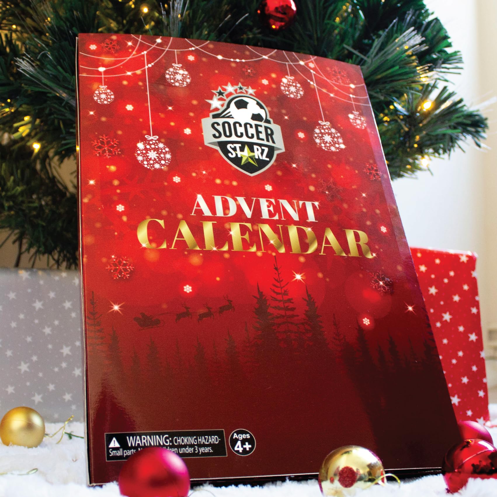 Soccerstarz Calendario de Adviento de Navidad con 25 ventanas