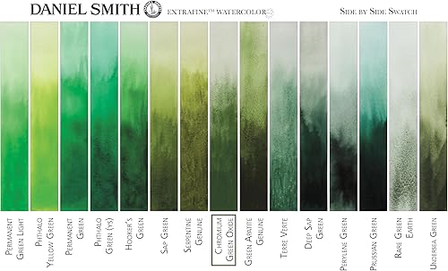 Miniatura 8 de Acuarela extra fina Daniel Smith, tubo de pintura de 0.50 onzas
