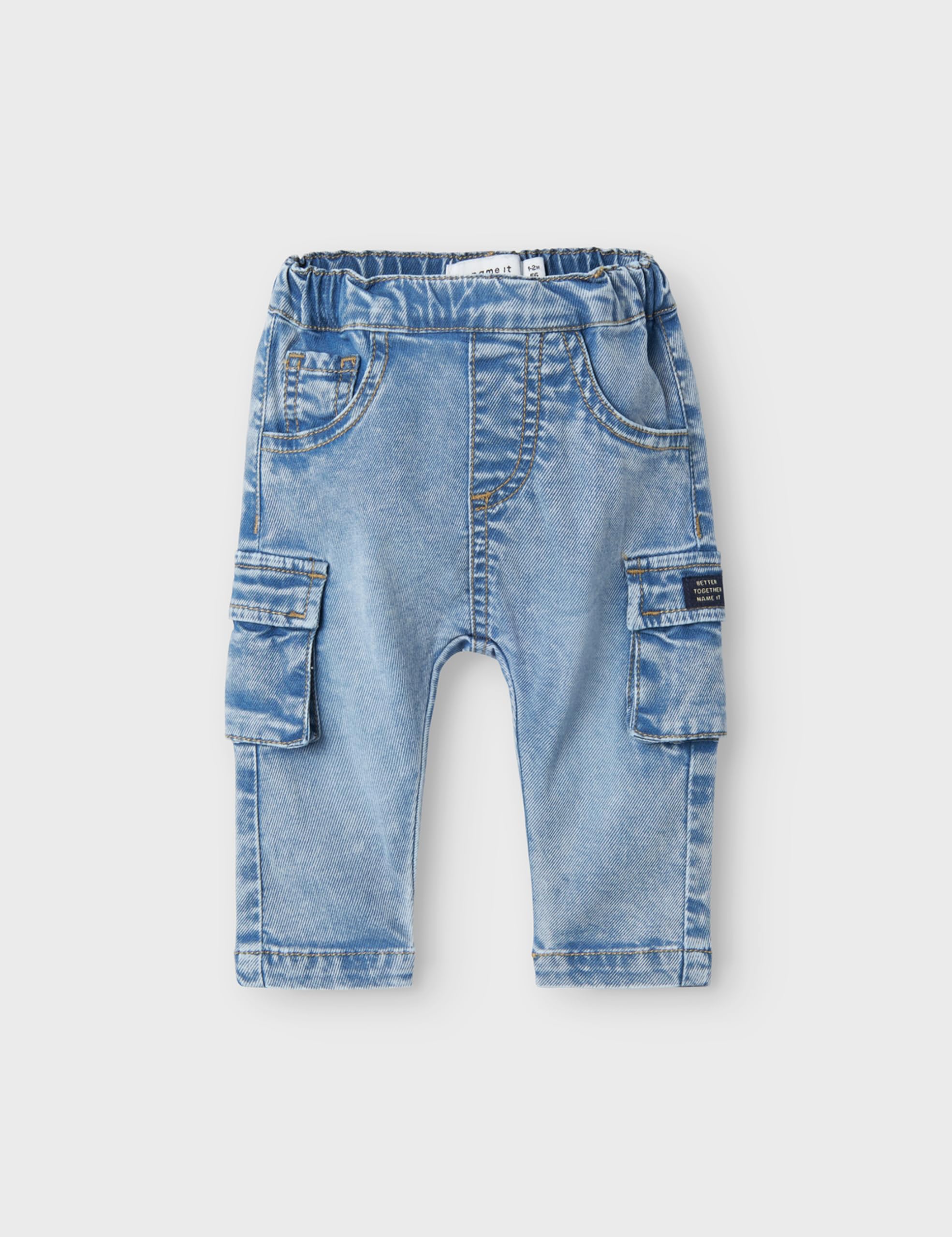 NAME IT Nbmben Baggy Cargo Jeans 2727-yb Noos - Nbmben Baggy Cargo Jeans 2727-Yb Noos Mężczyźni