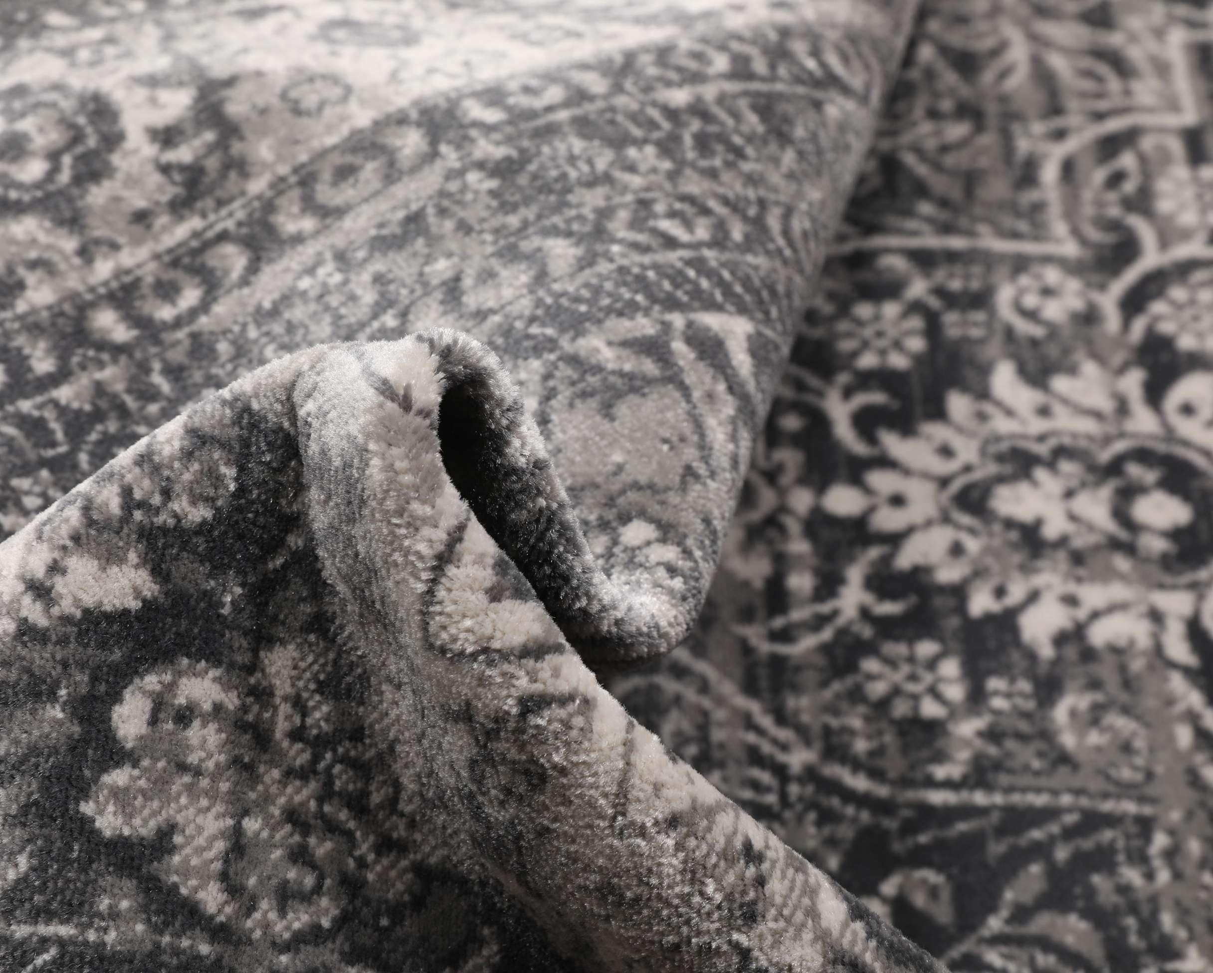 RugVista Jacinda Tapis, 200 x 300 cm, Charcoal