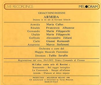 (未使用･未開封品)　Rossini: Armida [DVD] qdkdu57 Gioachino Rossini Armida DVD The Metropolitan Opera 2010