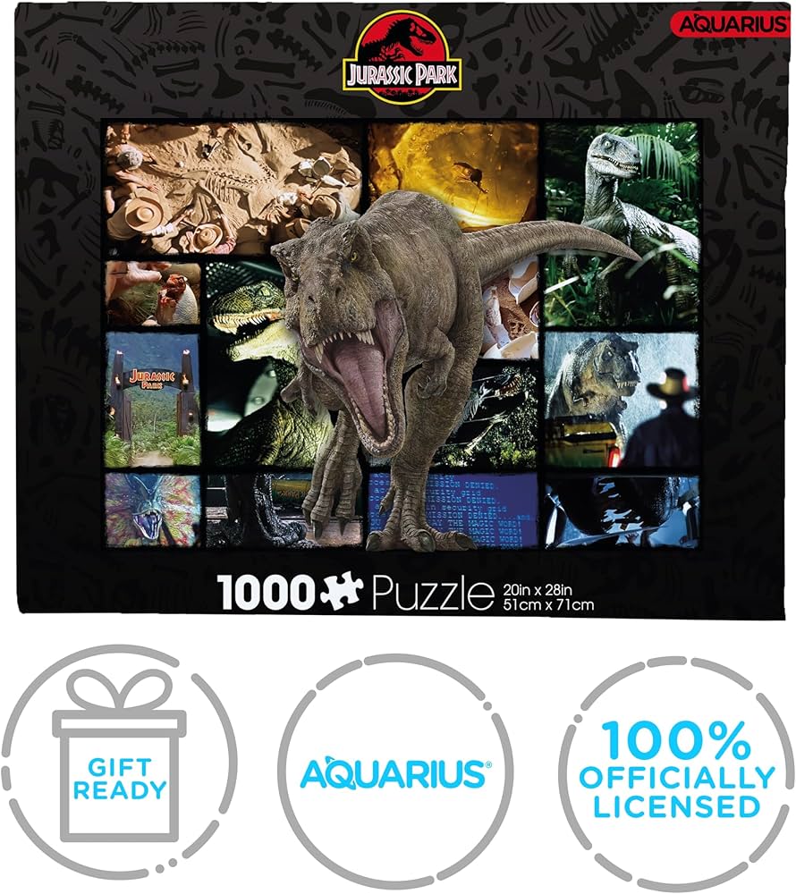 Amazon | Jurassic Park (ジュラシックパーク) Collage 1000 Piece