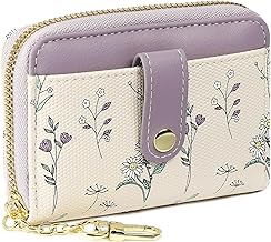 GAEKEAO Small Coin Purse Women Zip Coin Pouch Purses Soft Leather Womens Mini Change Purse Credit Card Holder