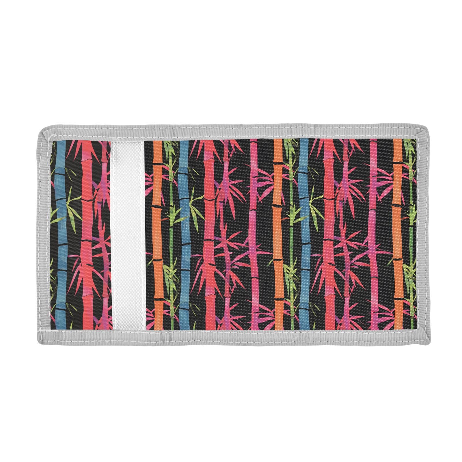 FOLIOSA Vivid Tree Kids Wallet for Boys Girls Youth, Compact Fabric 4.9×2.9 in