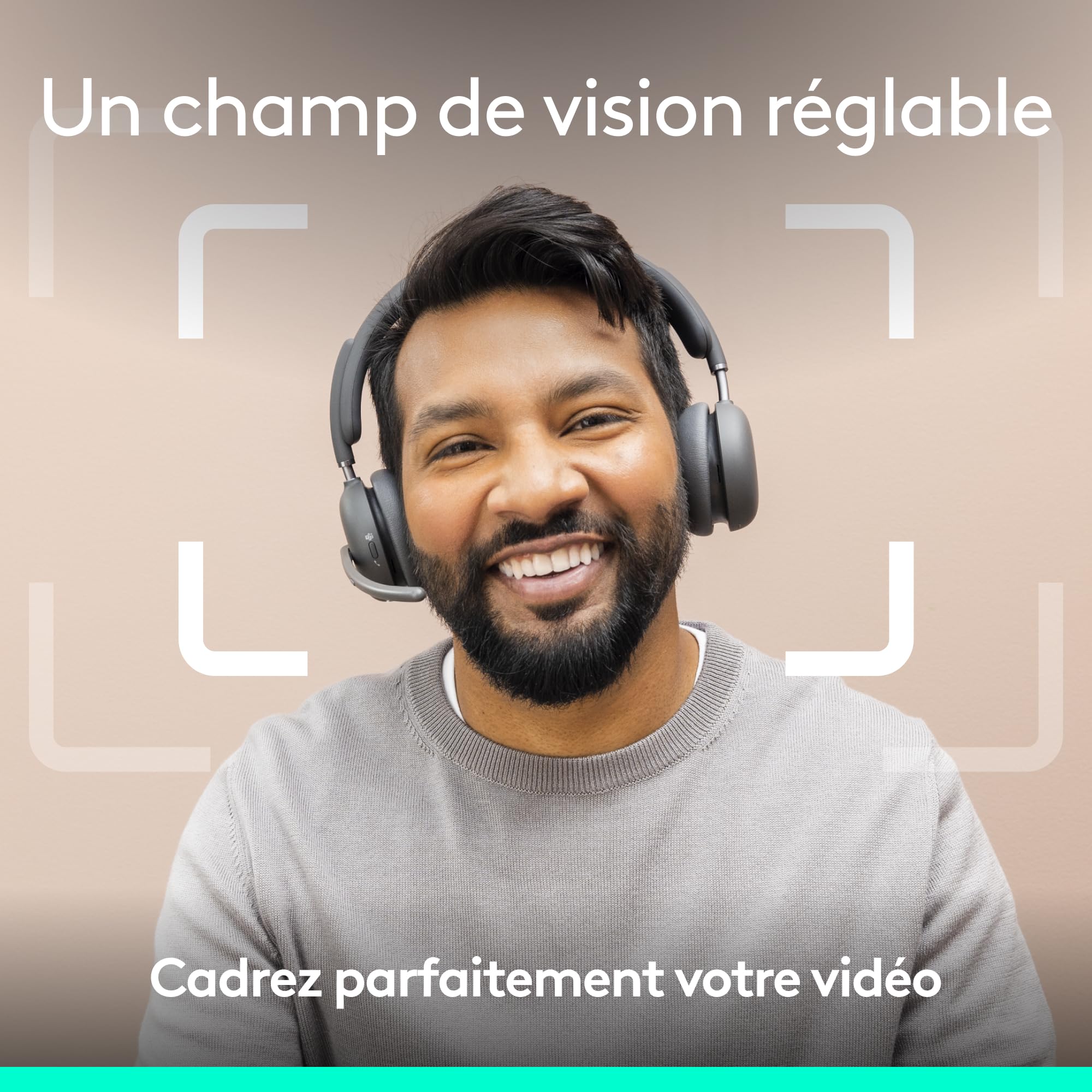 Logitech Brio 4K Webcam pour Professionnels, Connexion biométrique avec Windows, Correction Automatique de l’éclairage,réduction Active du Bruit, Microsoft Teams, Zoom, Google Meet, PC/Mac - Graphite