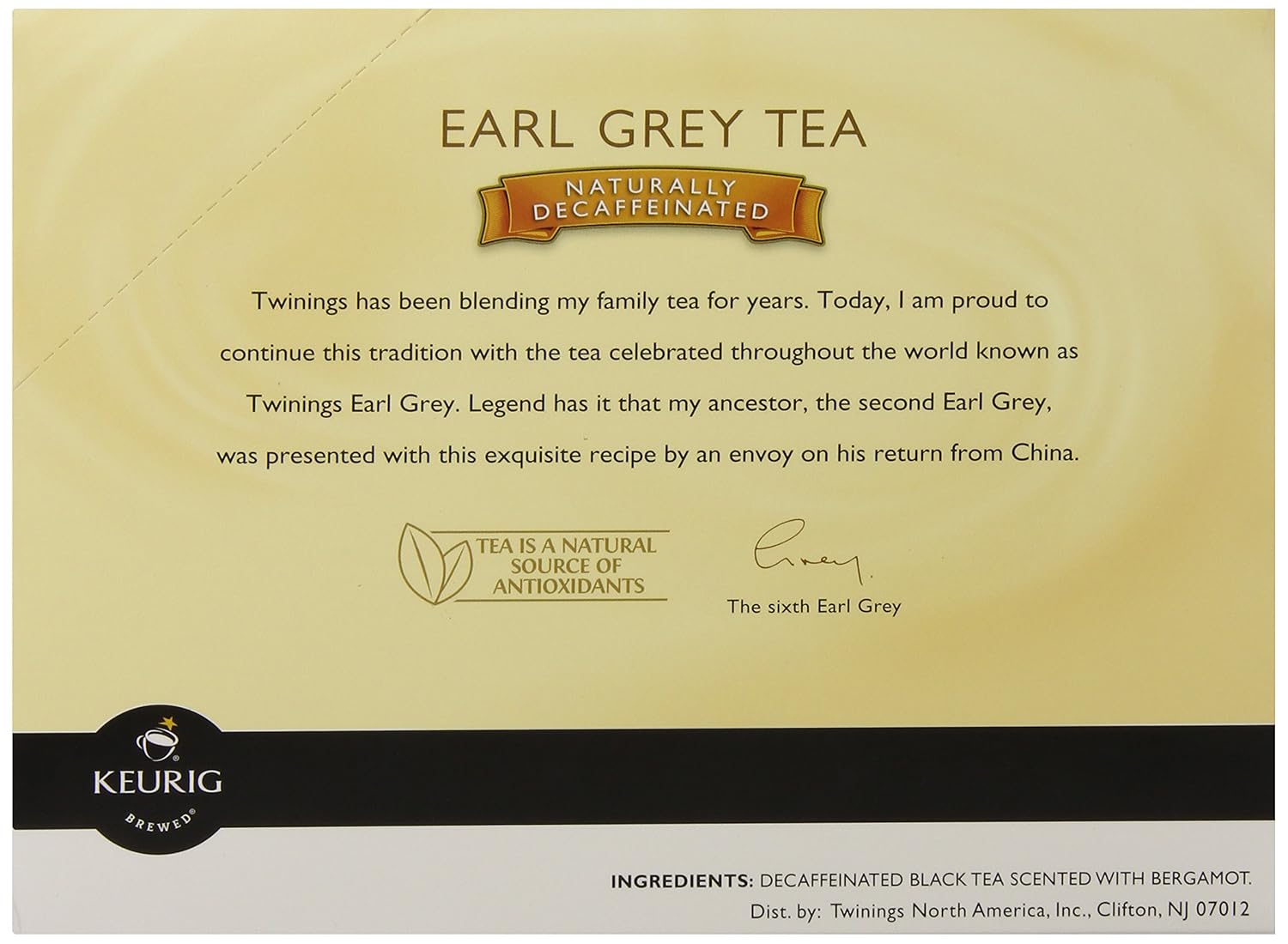 Twinings Earl Grey Decaf Tea Keurig 