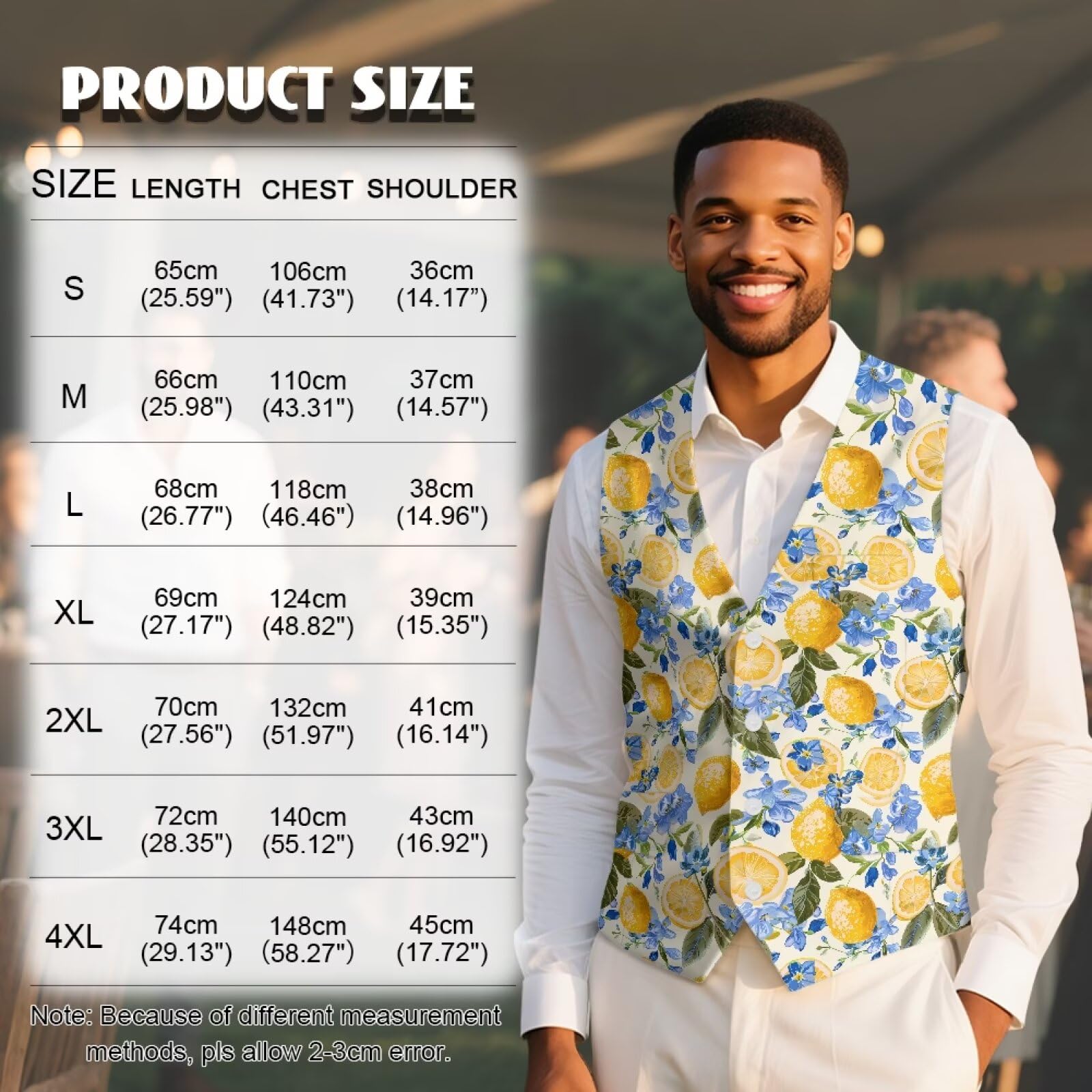 Biyejit Gilet de costume classique pour homme - Veste sans manches pour mariage - Veste sans manches pour smoking - Taille S à 4XL